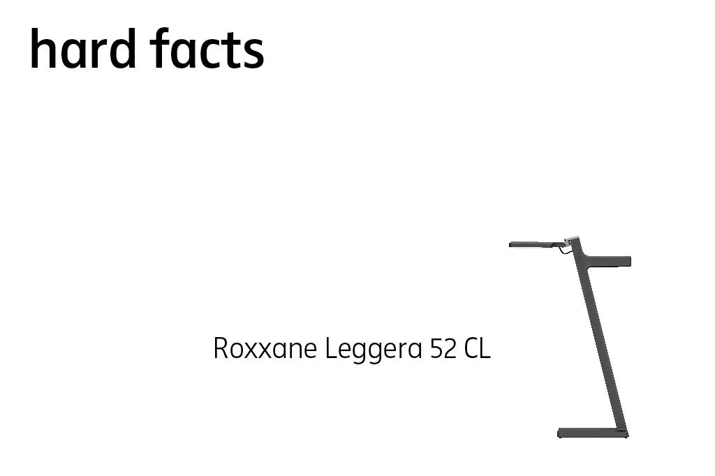 hard facts – Roxxane Leggera 52 CL