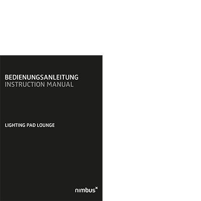 Instruction Manual Lighting Pad Lounge
