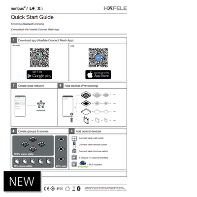 Quick Start Guide für Nimbus Connect Leuchten